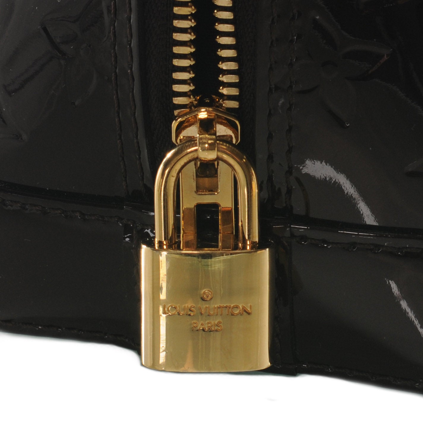 Louis Vuitton Vernis Alma PM Amarante 8 of 9