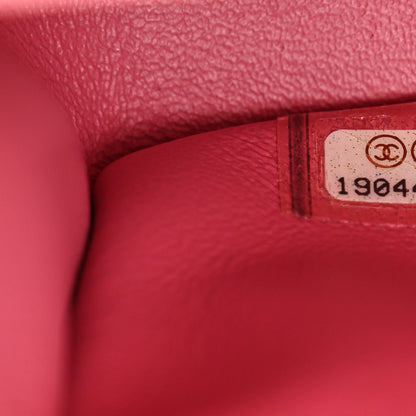 Chanel Lambskin Quilted Valentine Charms Mini Rectangular Flap Pink 7 of 13