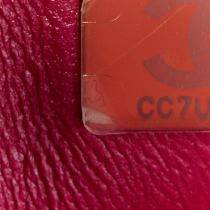 Chanel Mirror Calfskin Metallic Lambskin Quilted Hollywood Boulevard Mini Flap With Star Coin Purse Pink 9 of 12