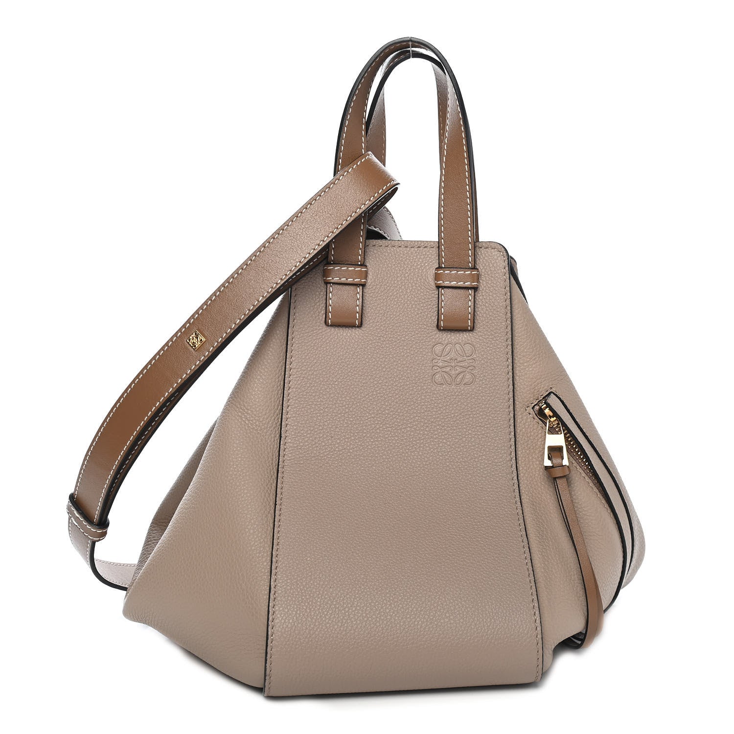 Loewe Calfskin Small Hammock Shoulder Bag Sand Mink 1 of 11