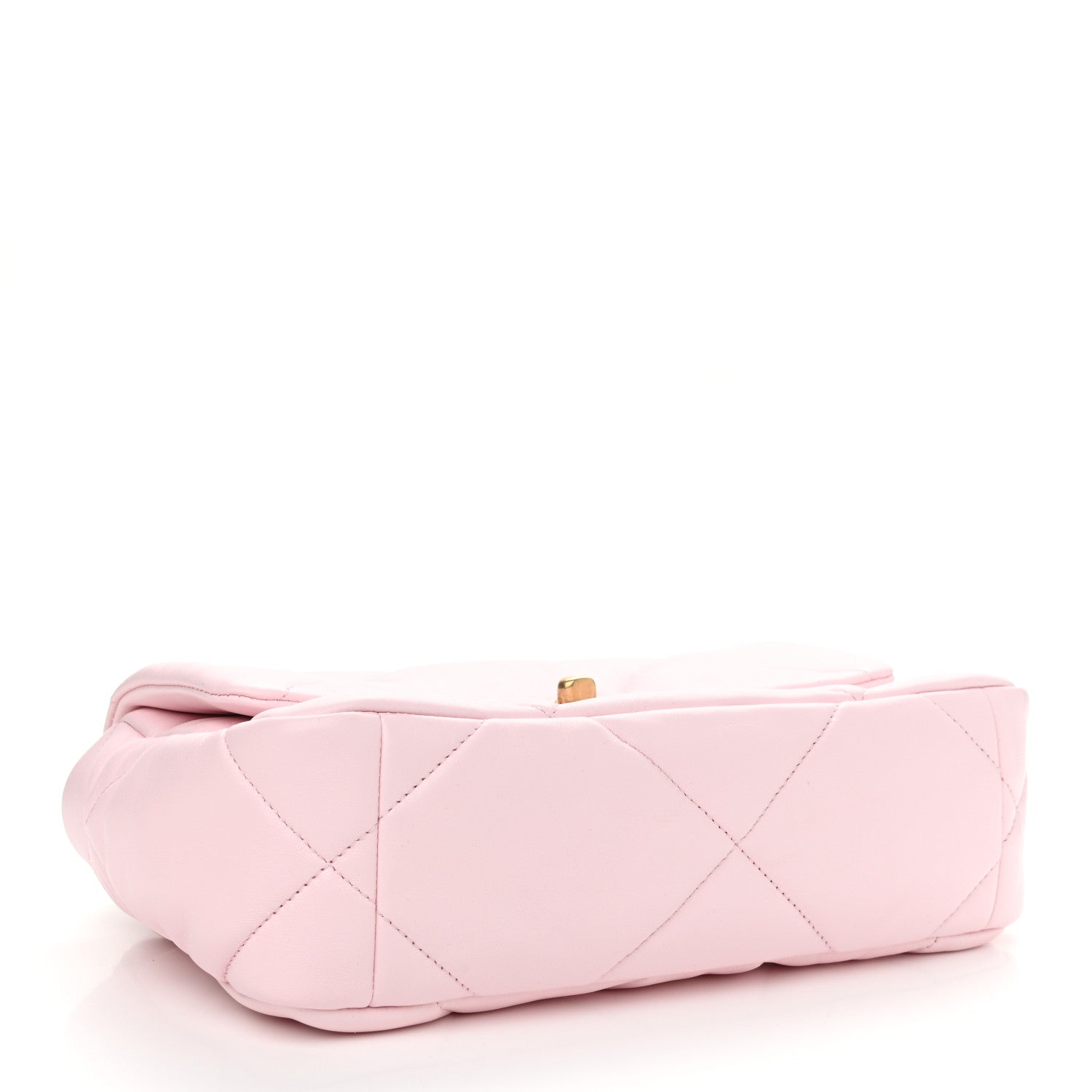 Chanel Lambskin Quilted Medium Chanel 19 Flap Light Pink 4 of 11