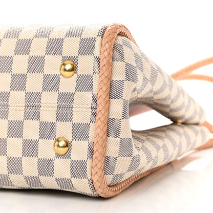 Louis Vuitton Damier Azur Propriano Rose Ballerine 9 of 14