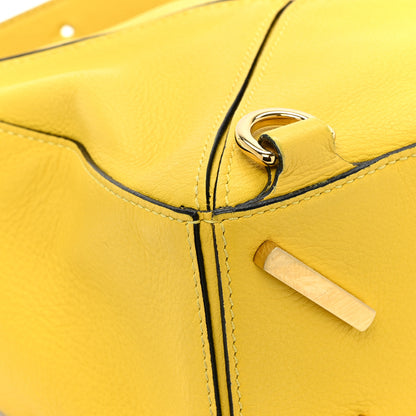 Loewe Calfskin Small Puzzle Bag Yellow 12 of 14