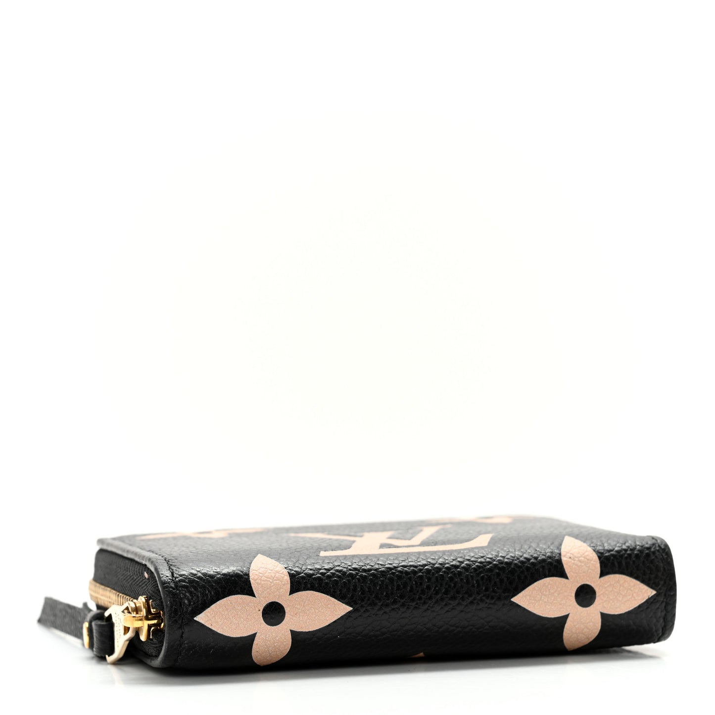Empreinte Monogram Giant Zippy Coin Purse Black Beige