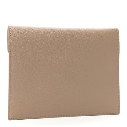 Saint Laurent Grain De Poudre Uptown Baby Pouch Beige 3 of 6