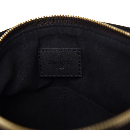 Louis Vuitton Monogram Flower Zipped Tote PM Black 8 of 9