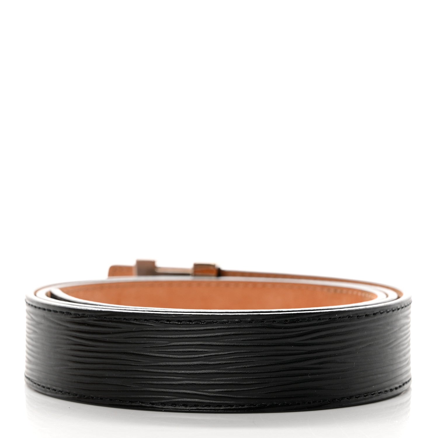 Louis Vuitton Epi 30mm LV Initiales Belt 90/36 Black 2 of 7