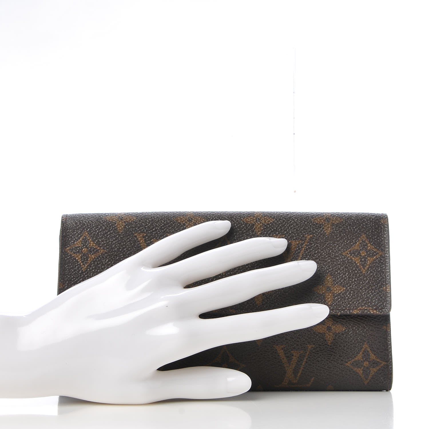 Louis Vuitton Monogram Sarah Wallet 2 of 19