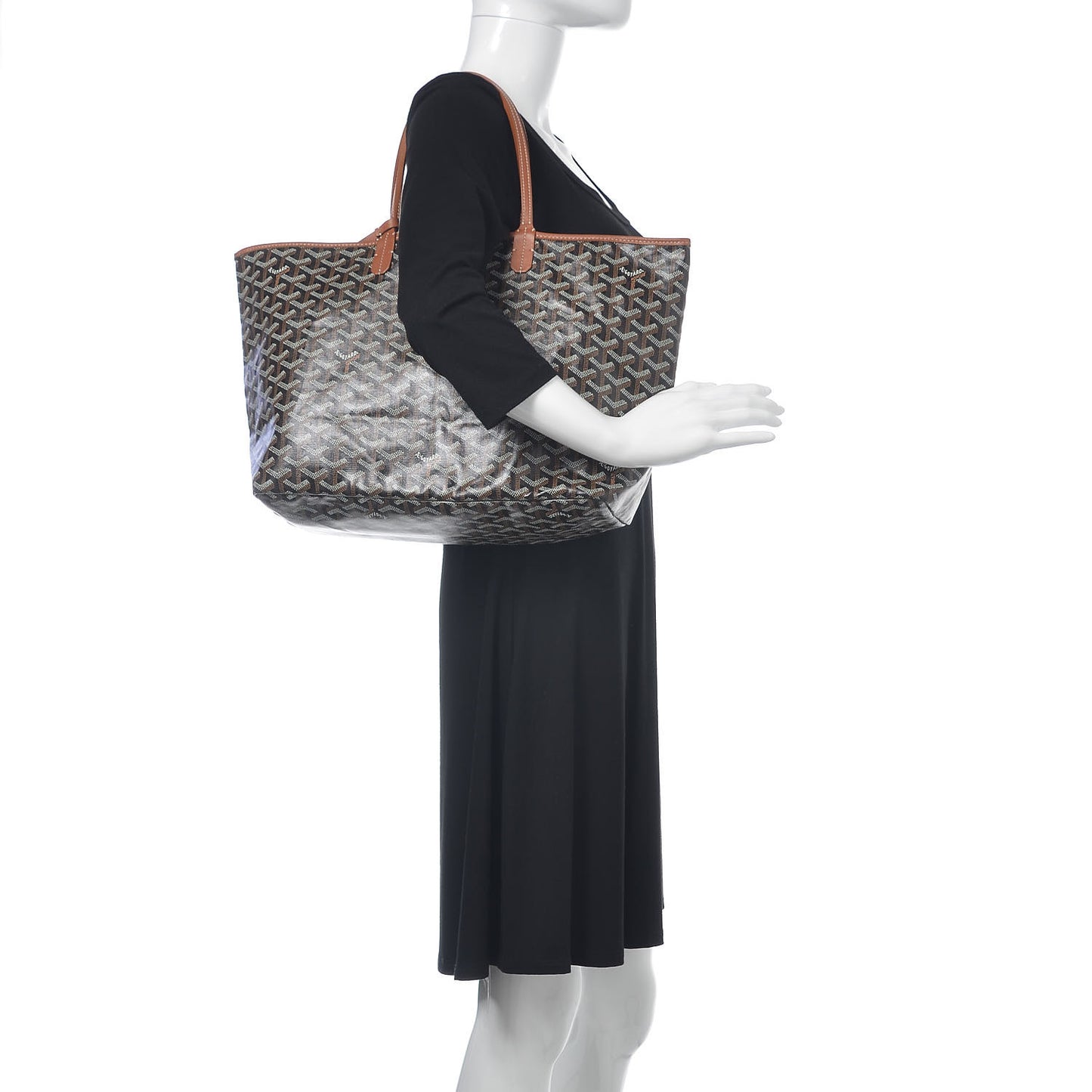 Goyardine Saint Louis PM Black Gold