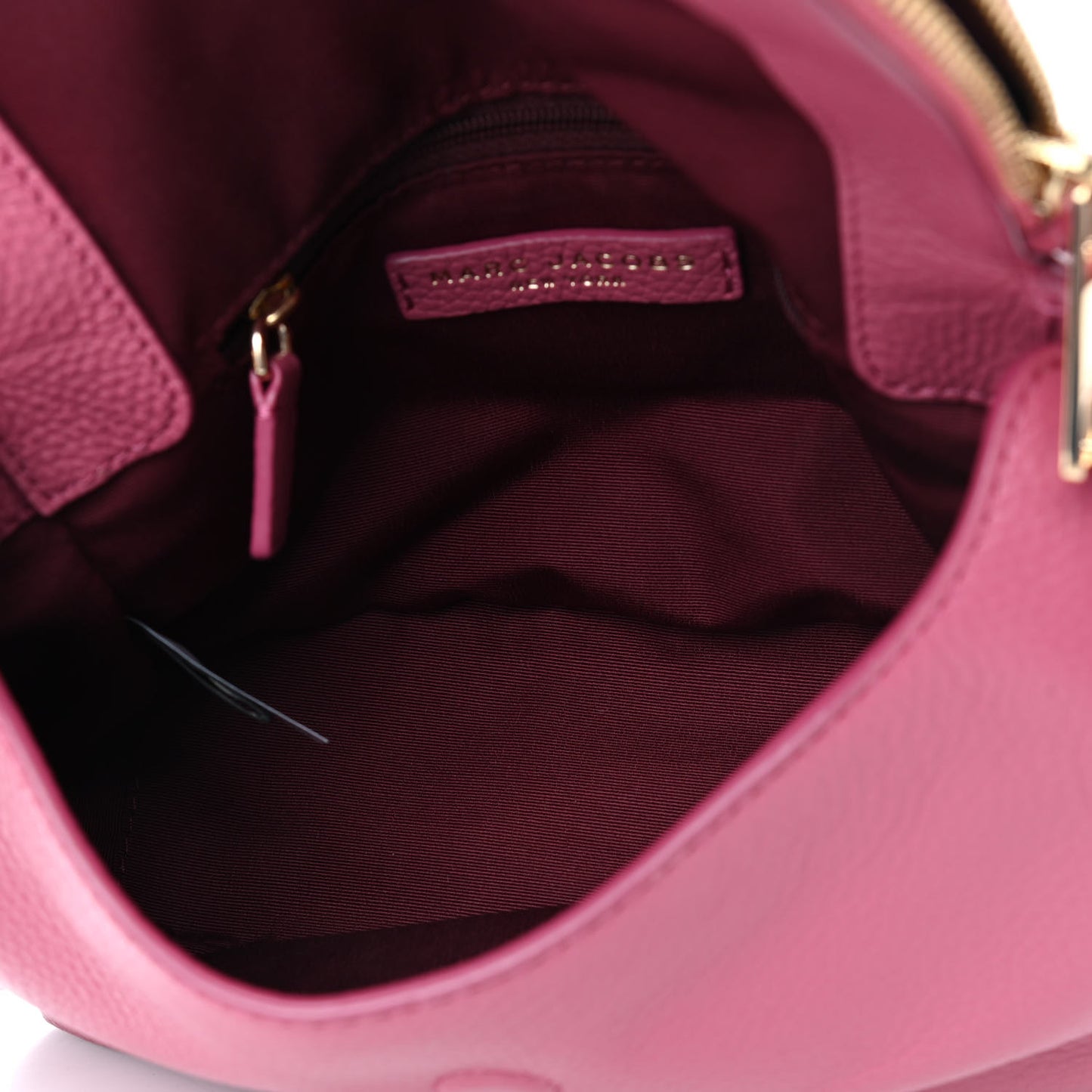Calfskin Flap Crossbody Pink