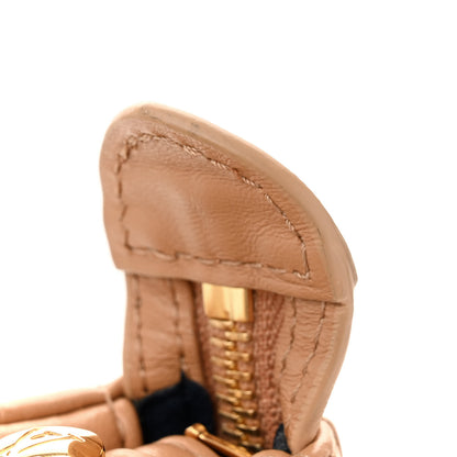 Louis Vuitton Lambskin Embossed Monogram Coussin PM Camel 11 of 14