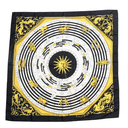 Hermes Silk Dies Et Hore Scarf 90 1 of 8