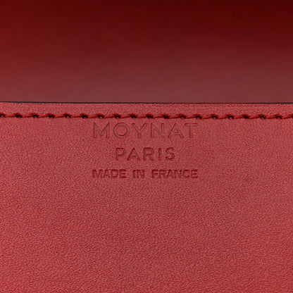 Moynat Box Calfskin Cabotin Red 6 of 10