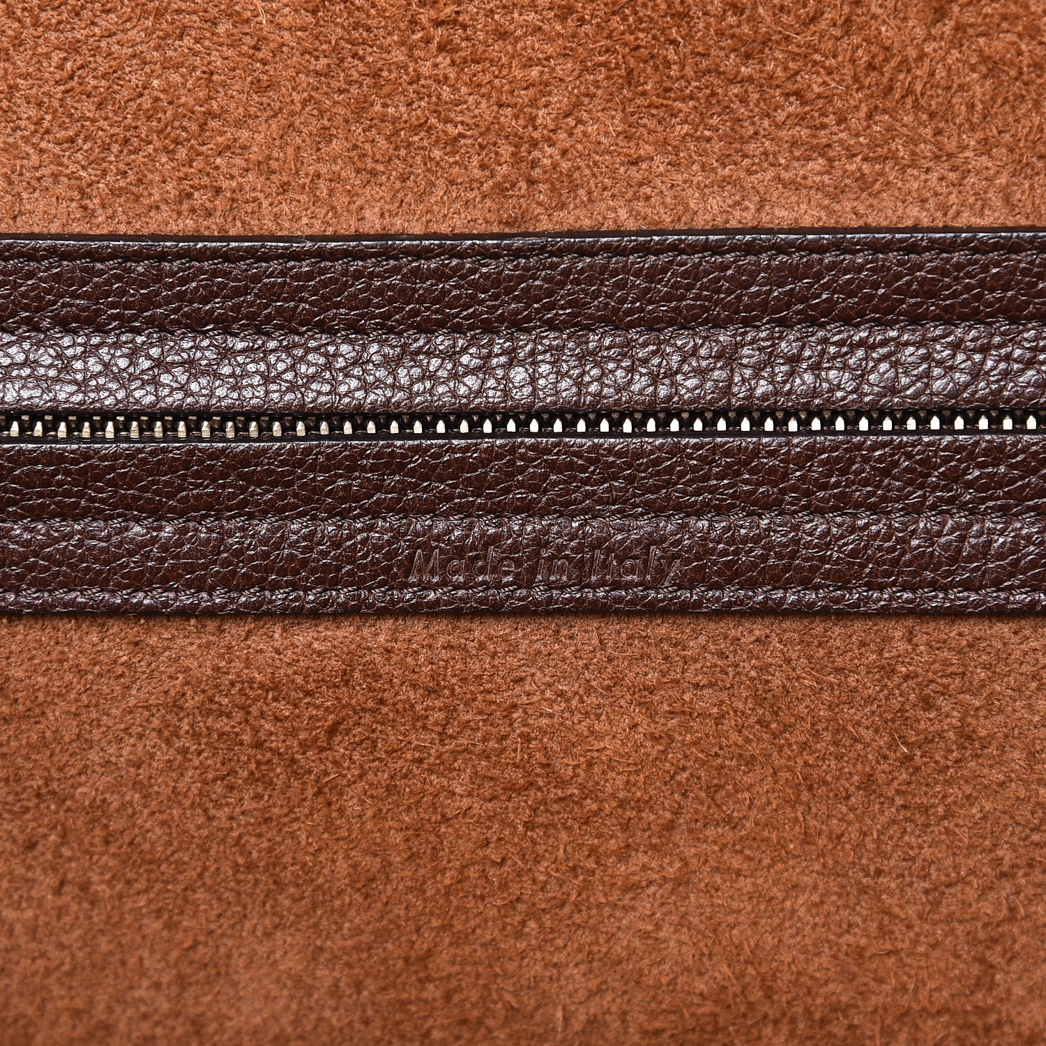 Celine Shiny Grained Calfskin Medium Phantom Luggage Brown 6 of 12