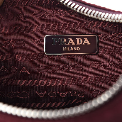 Prada Tessuto Nylon Re-Edition 2005 Shoulder Bag Granato 6 of 11