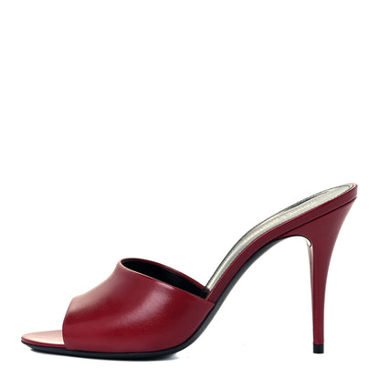 Saint Laurent Lambskin Sexy 95mm Pumps 39 Red 1 of 10