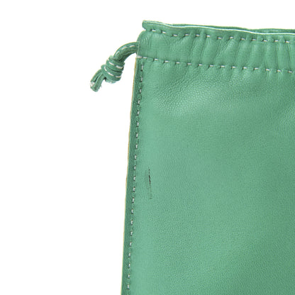 Hermes Lambskin Pilo Pouch Menthe Lime 6 of 6