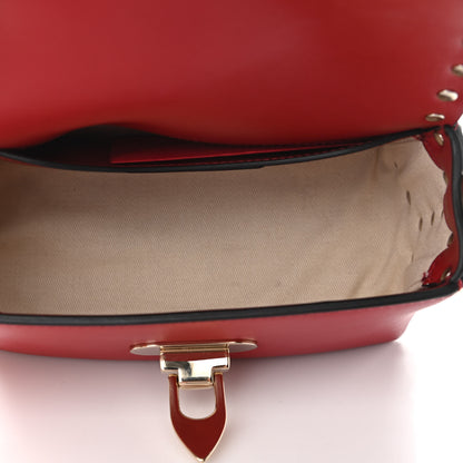 Valentino Garavani Vitello Mini Rockstud Crossbody Bag Rosso Valentino 5 of 9