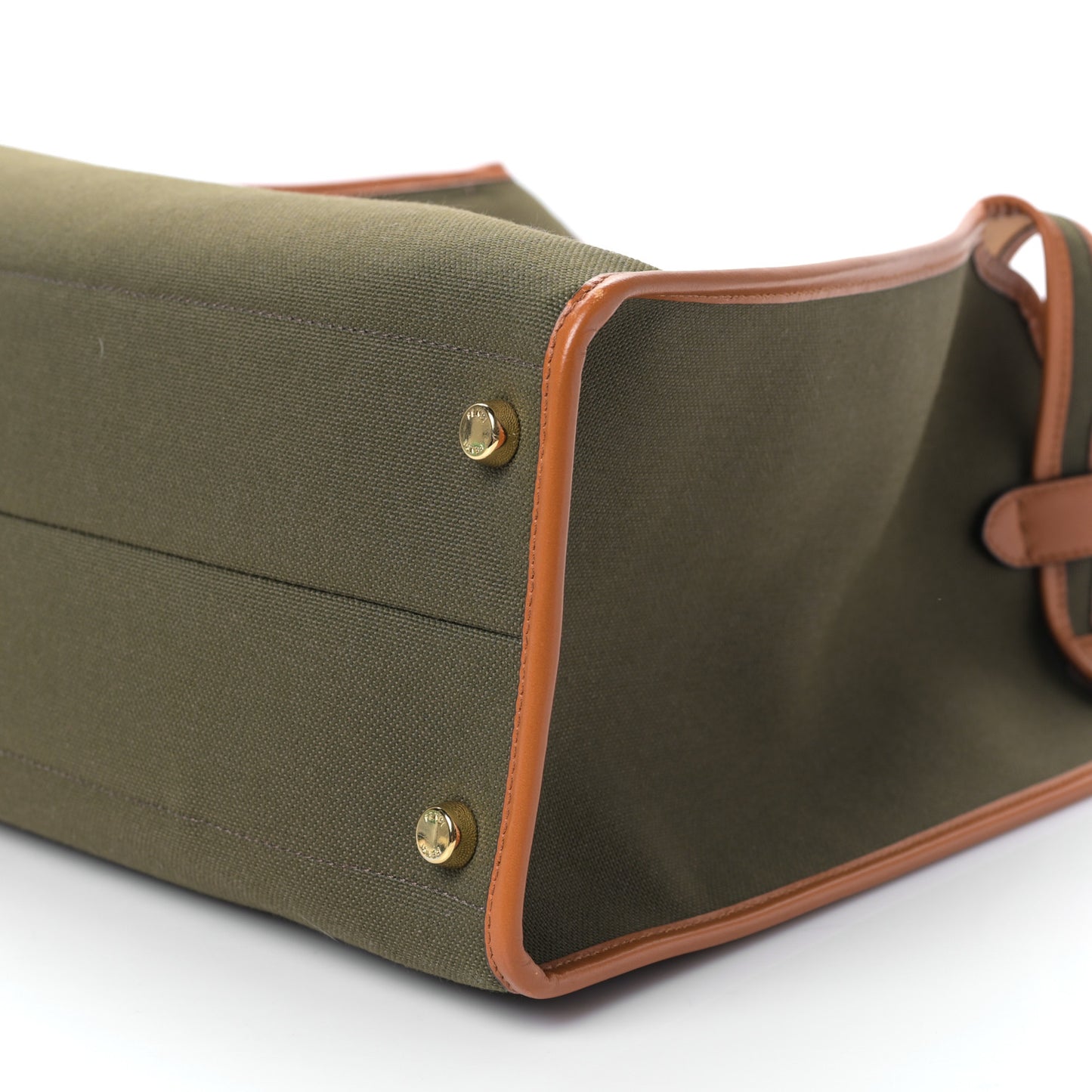 Canvas Calfskin Large Peekaboo X-Lite Amazzonia Cuoio