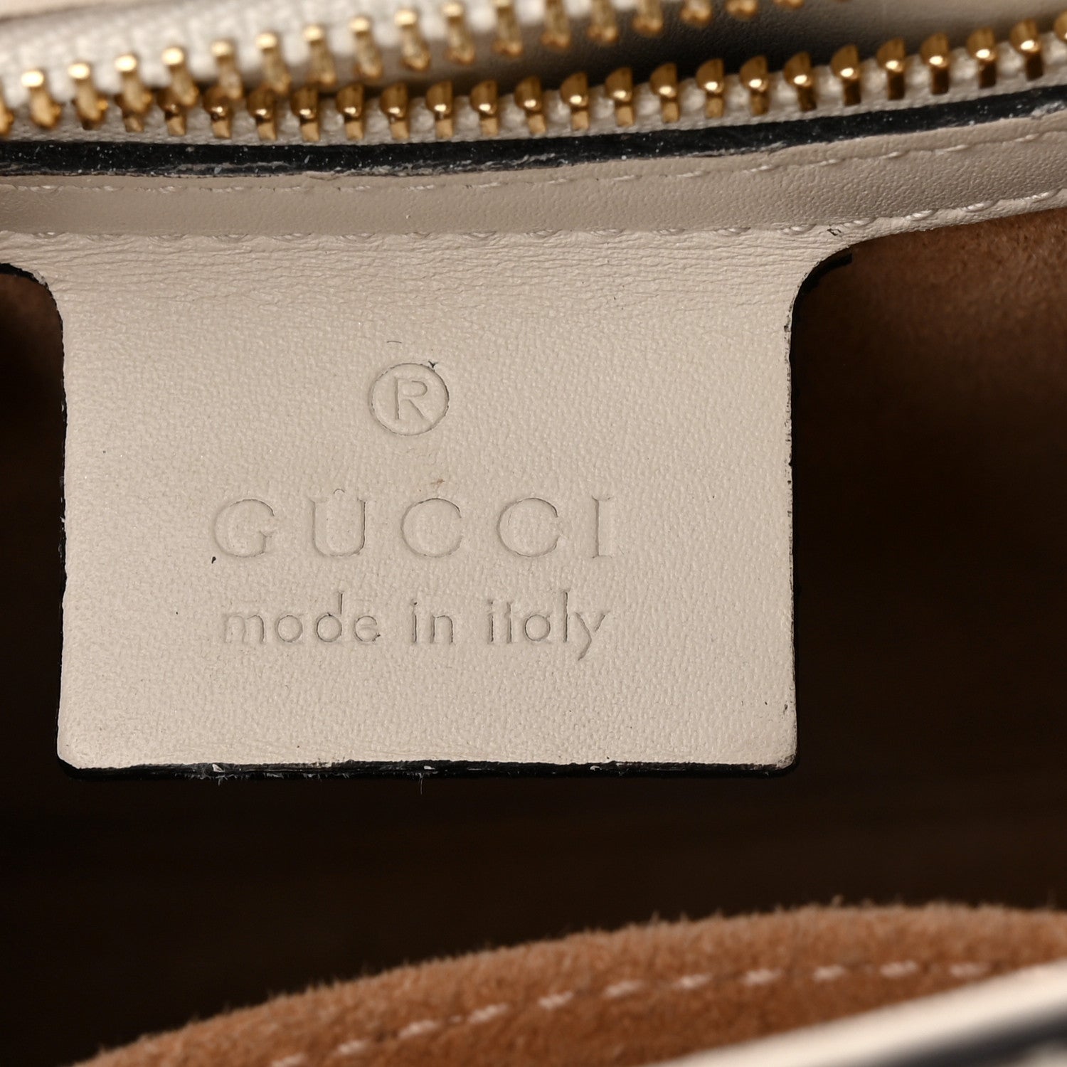 Gucci Calfskin Small Sylvie Shoulder Bag Off White 6 of 15