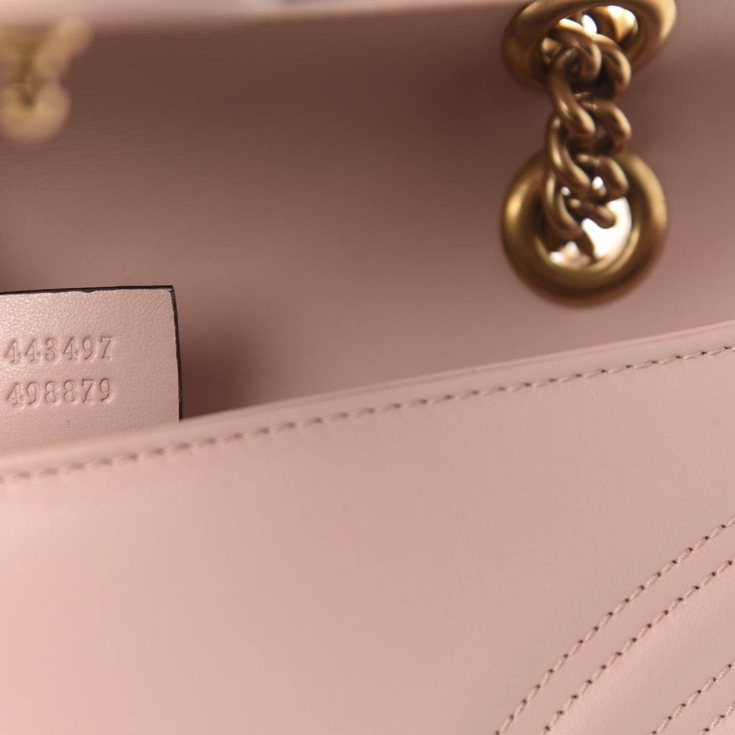 Calfskin Matelasse Small GG Marmont Shoulder Bag Perfect Pink