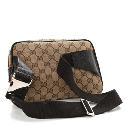 Gucci Monogram Belt Bag Dark Brown 3 of 12