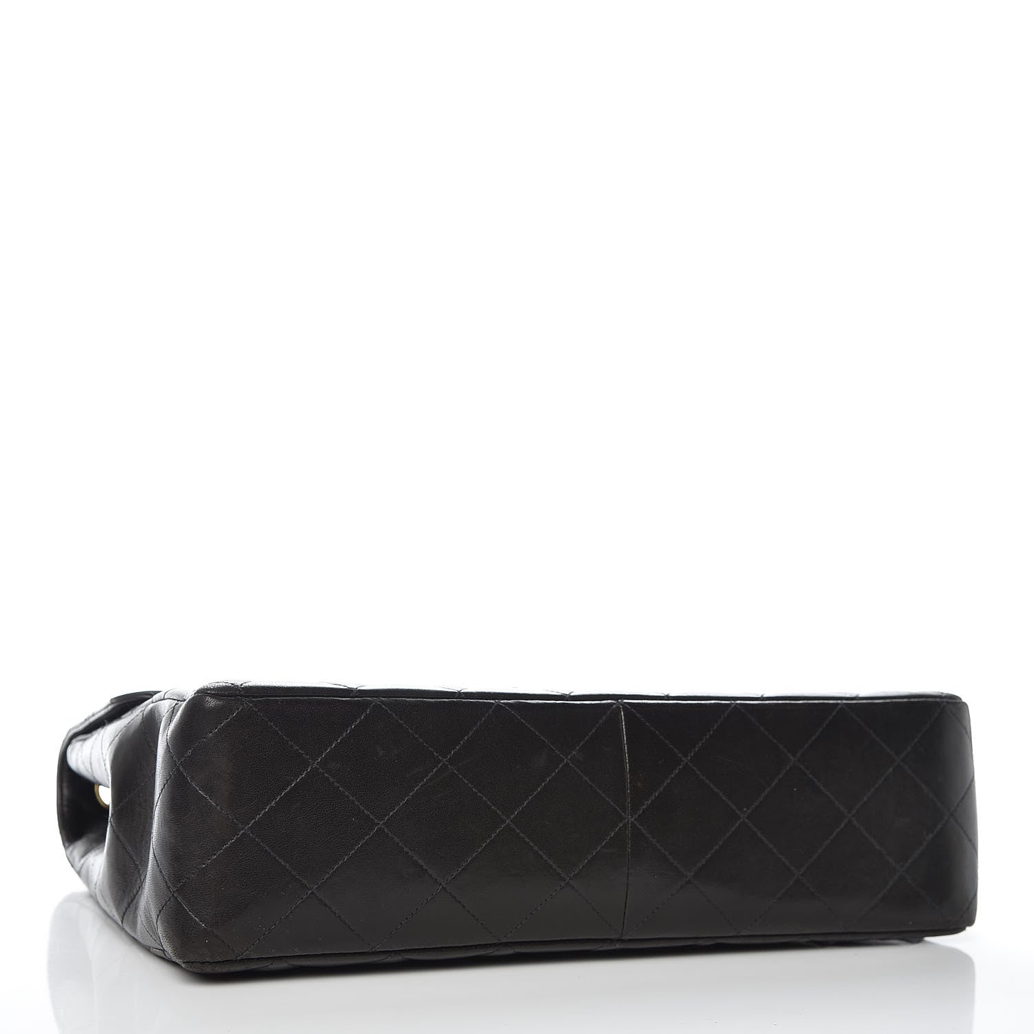 Chanel Lambskin Quilted Jumbo Single Flap Black 5 of 22