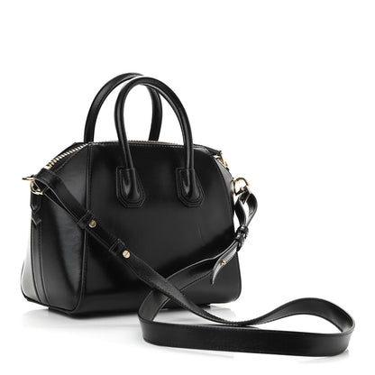 Givenchy Shiny Lord Calfskin Mini Antigona Black 2 of 11