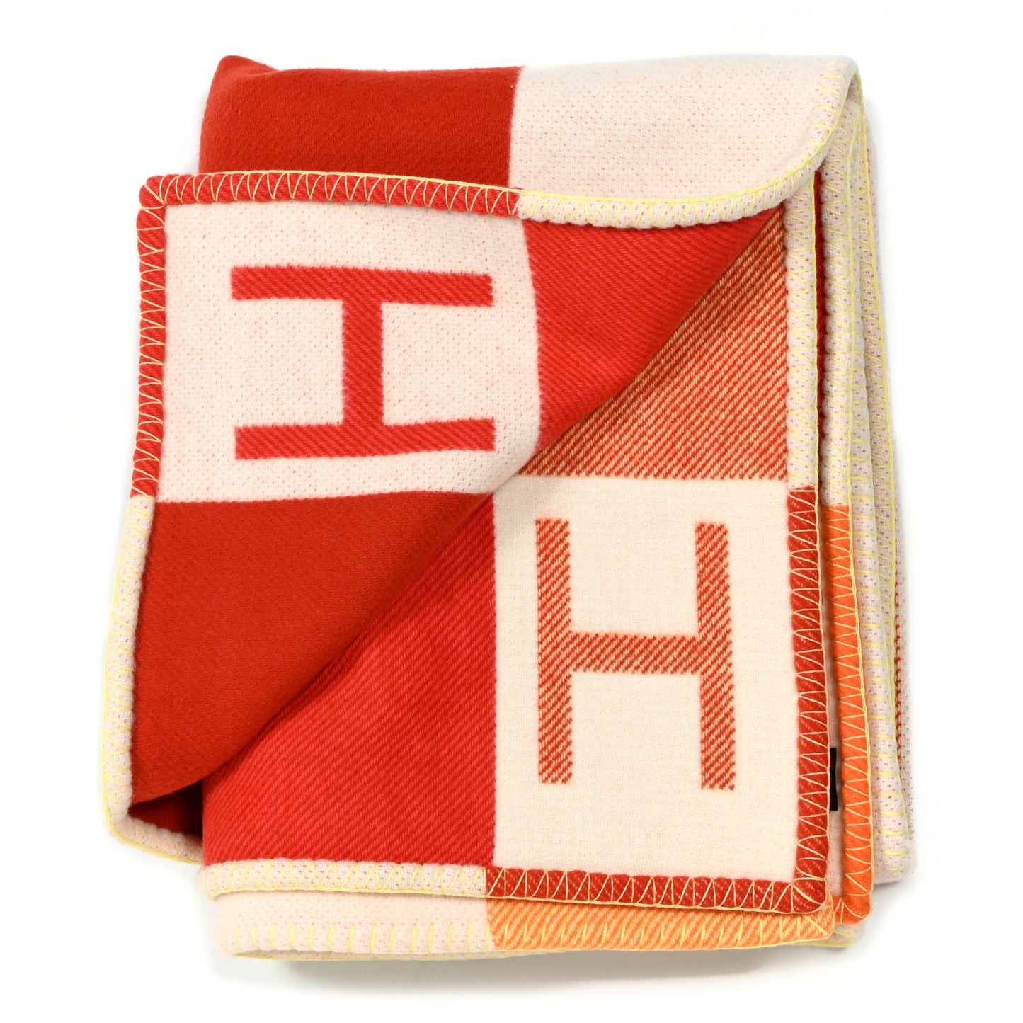 Wool Cashmere Avalon Vibration Blanket Terre Cuite