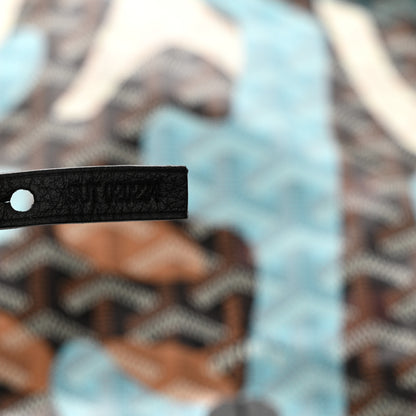 Goyard Goyardine Saint Louis Lettres Camouflage PM Black Blue 7 of 11