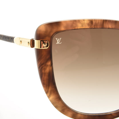 Louis Vuitton Monogram Charlotte Z0782W Sunglasses Dark Tortoise 7 of 8