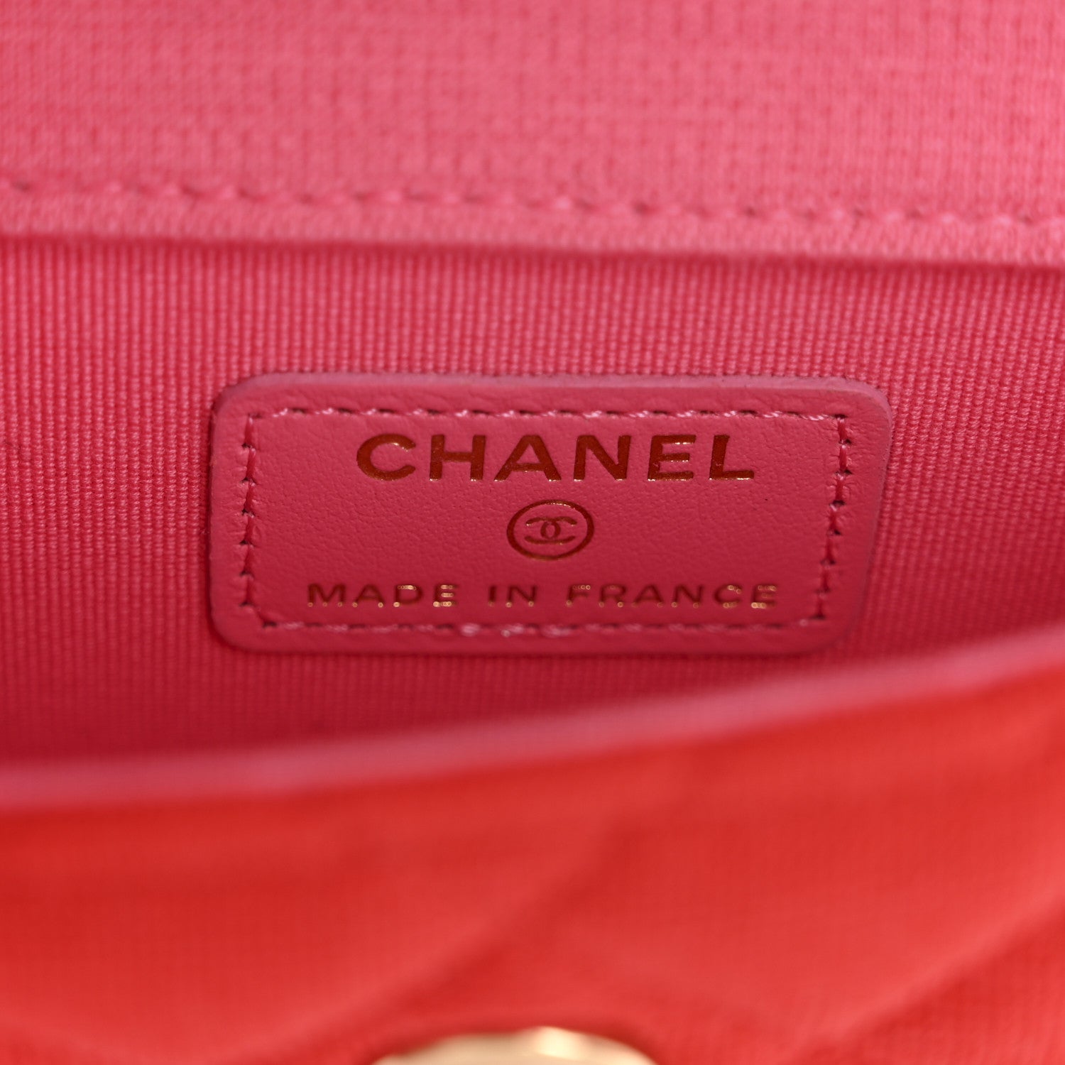 Chanel Jersey Quilted Micro Mini Flap Red 6 of 11