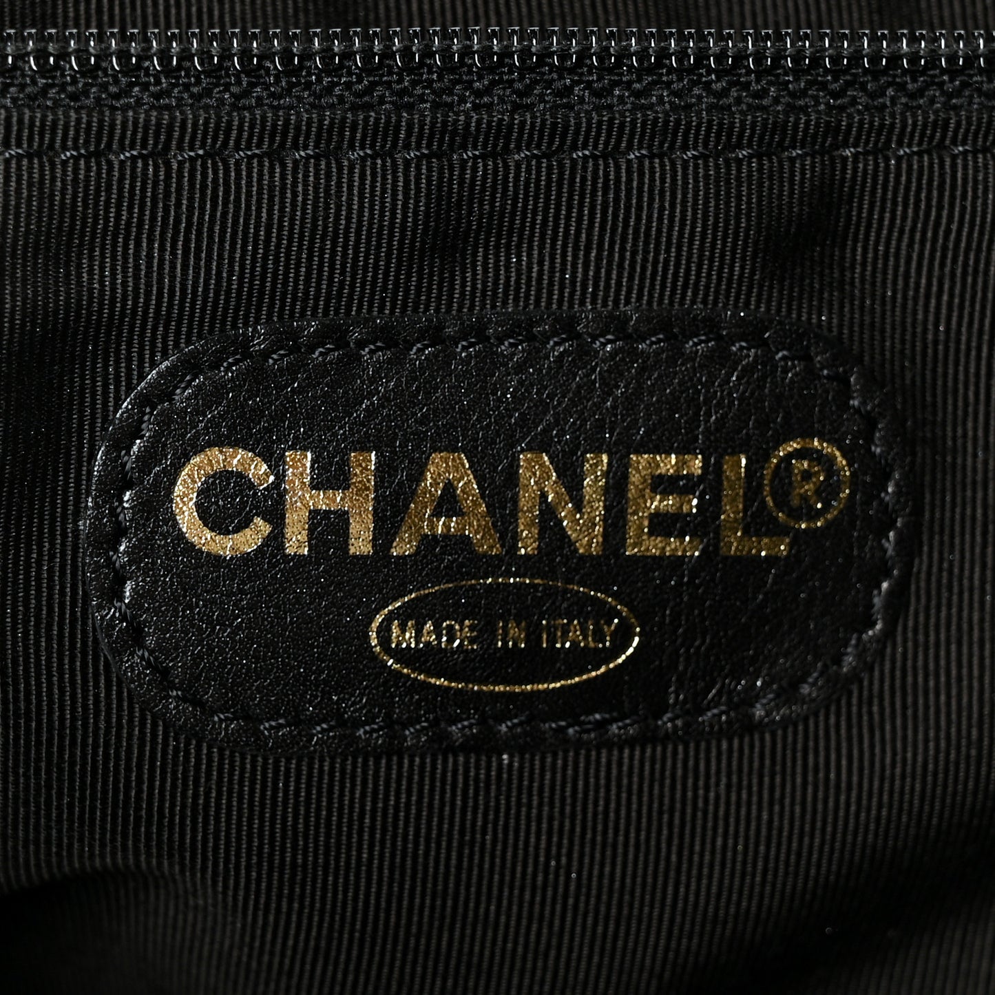 Metallic Lambskin Logo Messenger Silver
