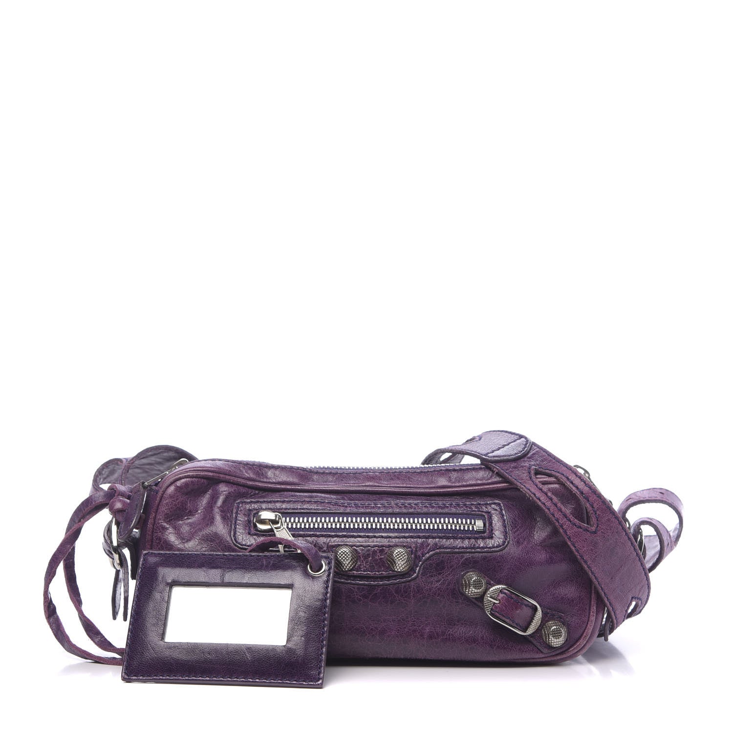Balenciaga Agneau Giant 12 Silver Hardware Chic Bag Sapphire 1 of 14