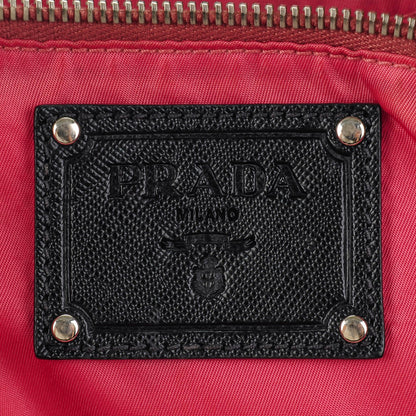 Prada Saffiano Tessuto Nylon Tote Nero Black 6 of 8