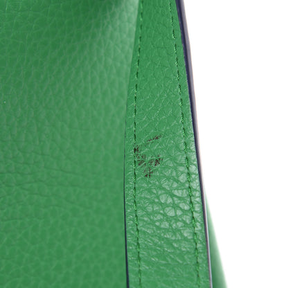 Louis Vuitton Taurillon Capucines BB Bamboo Indigo 10 of 14