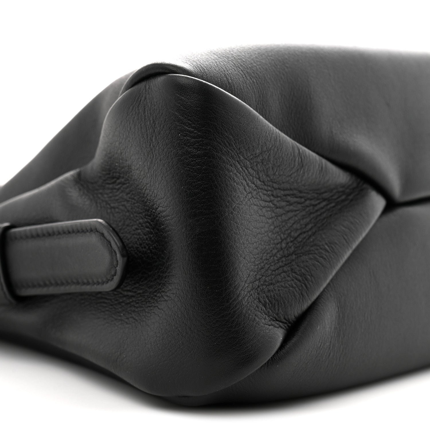 Prada Soft Calfskin Medium Aimee Shoulder Bag Black 9 of 10