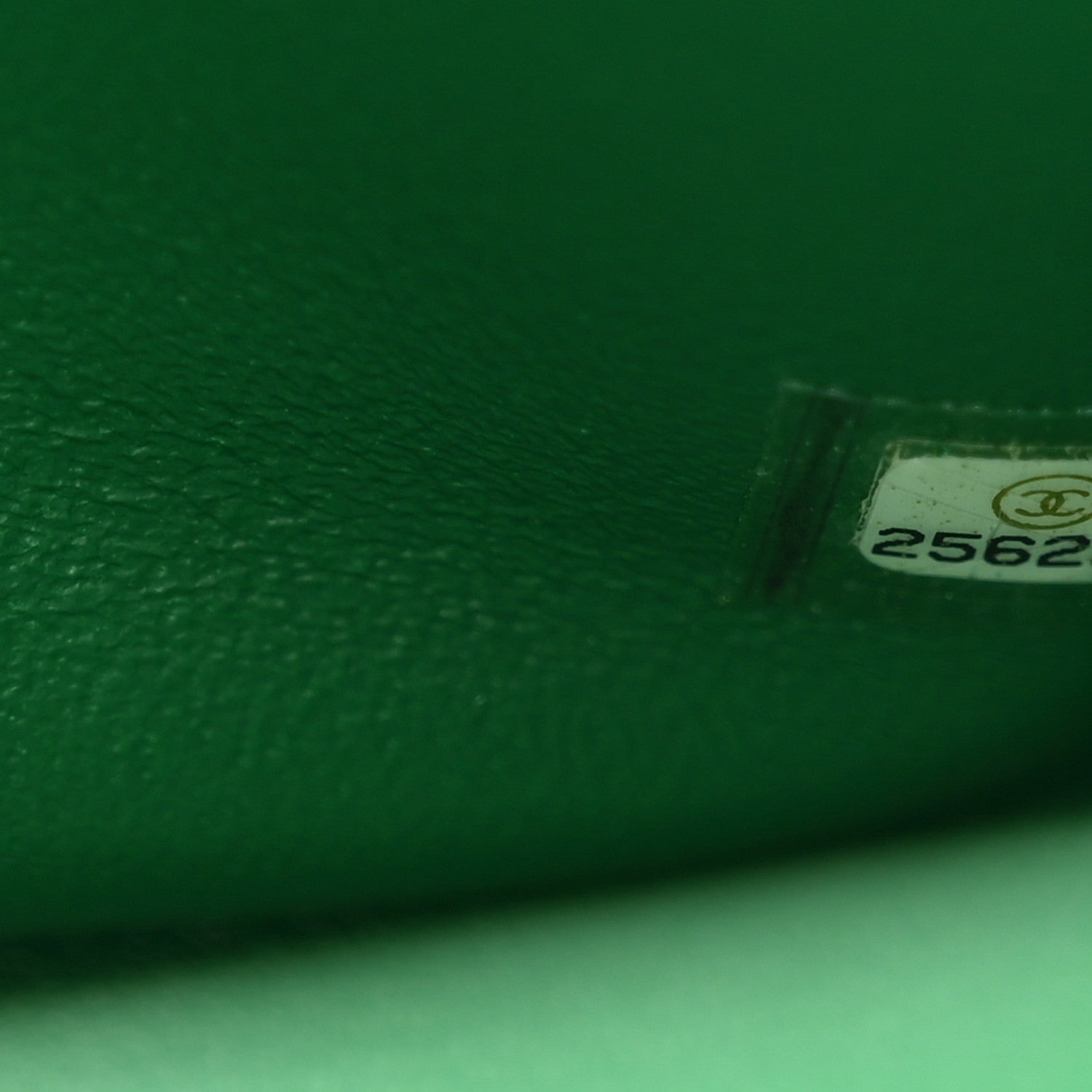 Chanel Metallic Caviar Quilted Jumbo Double Flap Green 7 of 11