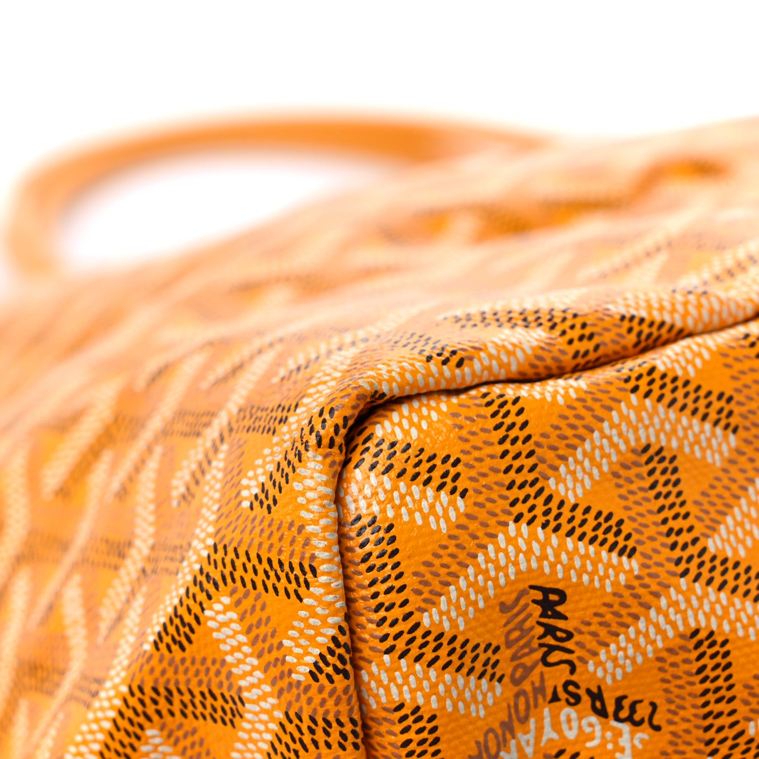 Goyard Goyardine Saint Louis GM Yellow 11 of 13