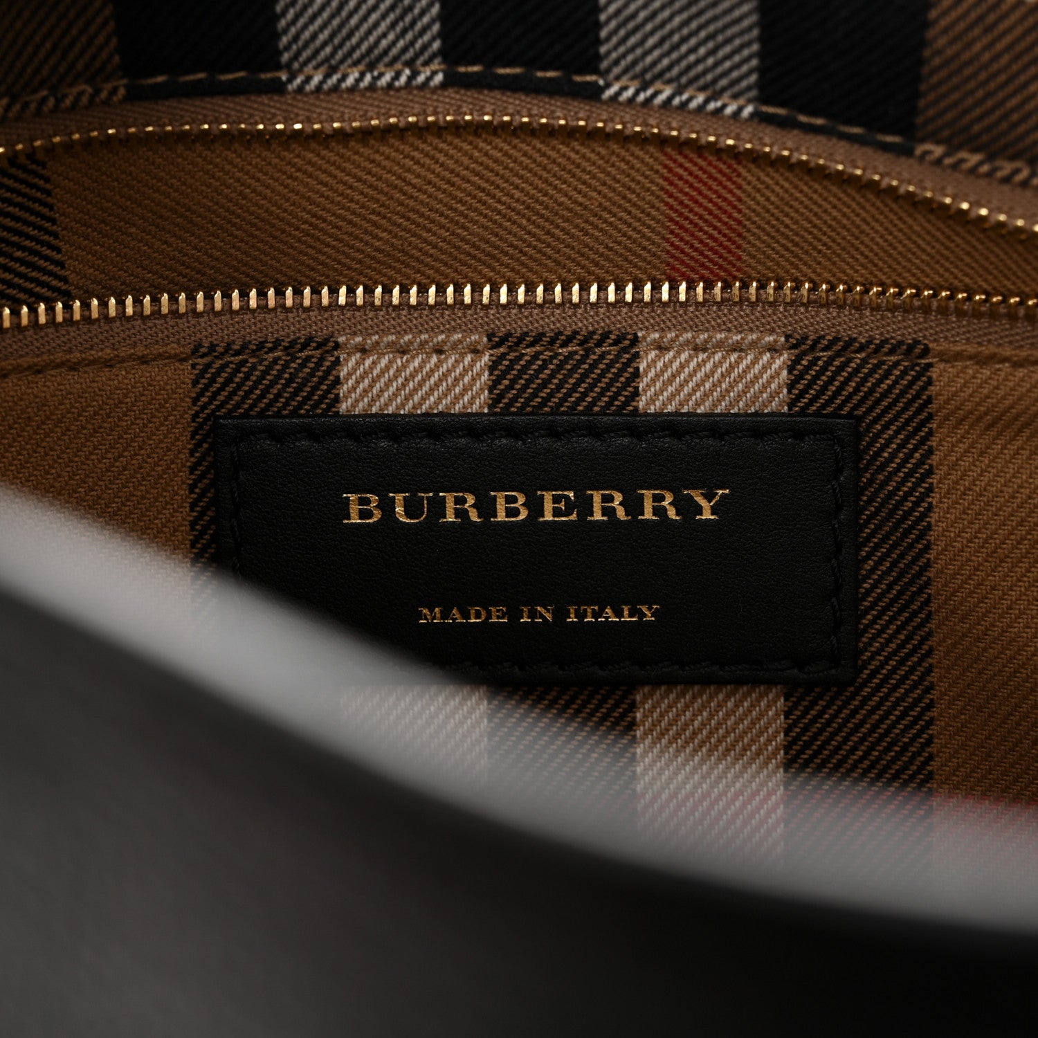 Burberry Derby Calfskin Medium Milverton Satchel Black 12 of 15