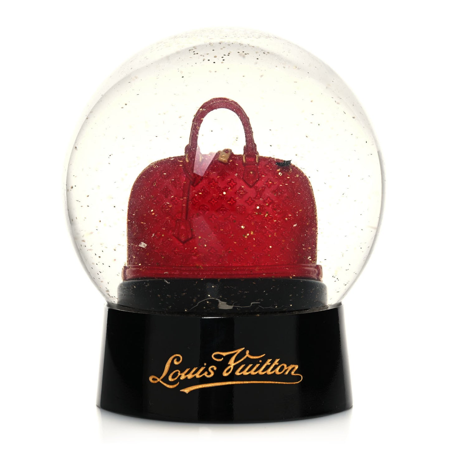Alma Snow Globe Boule A Neige Rouge