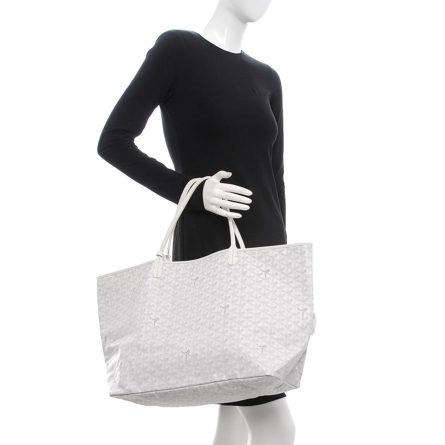 Goyardine Saint Louis GM White