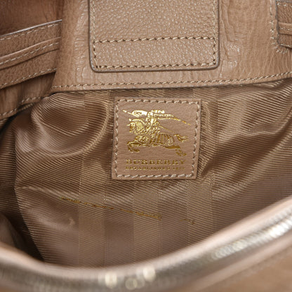 Burberry Grainy Calfskin House Check Margaret Bag Light Nude 8 of 10