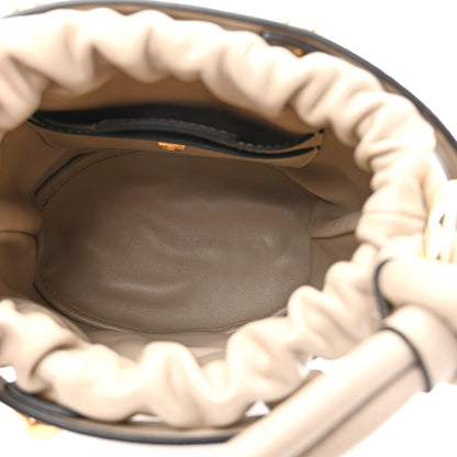 Salvatore Ferragamo Calfskin Cage Bag Beige 4 of 9