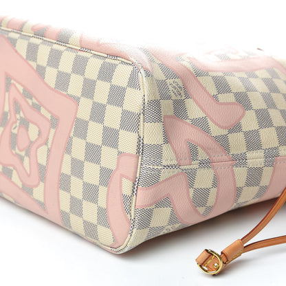 Louis Vuitton Damier Azur Tahitienne Neverfull MM 14 of 19