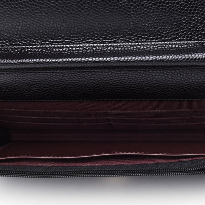 Chanel Caviar Quilted Wallet On Chain WOC Black 4 of 4