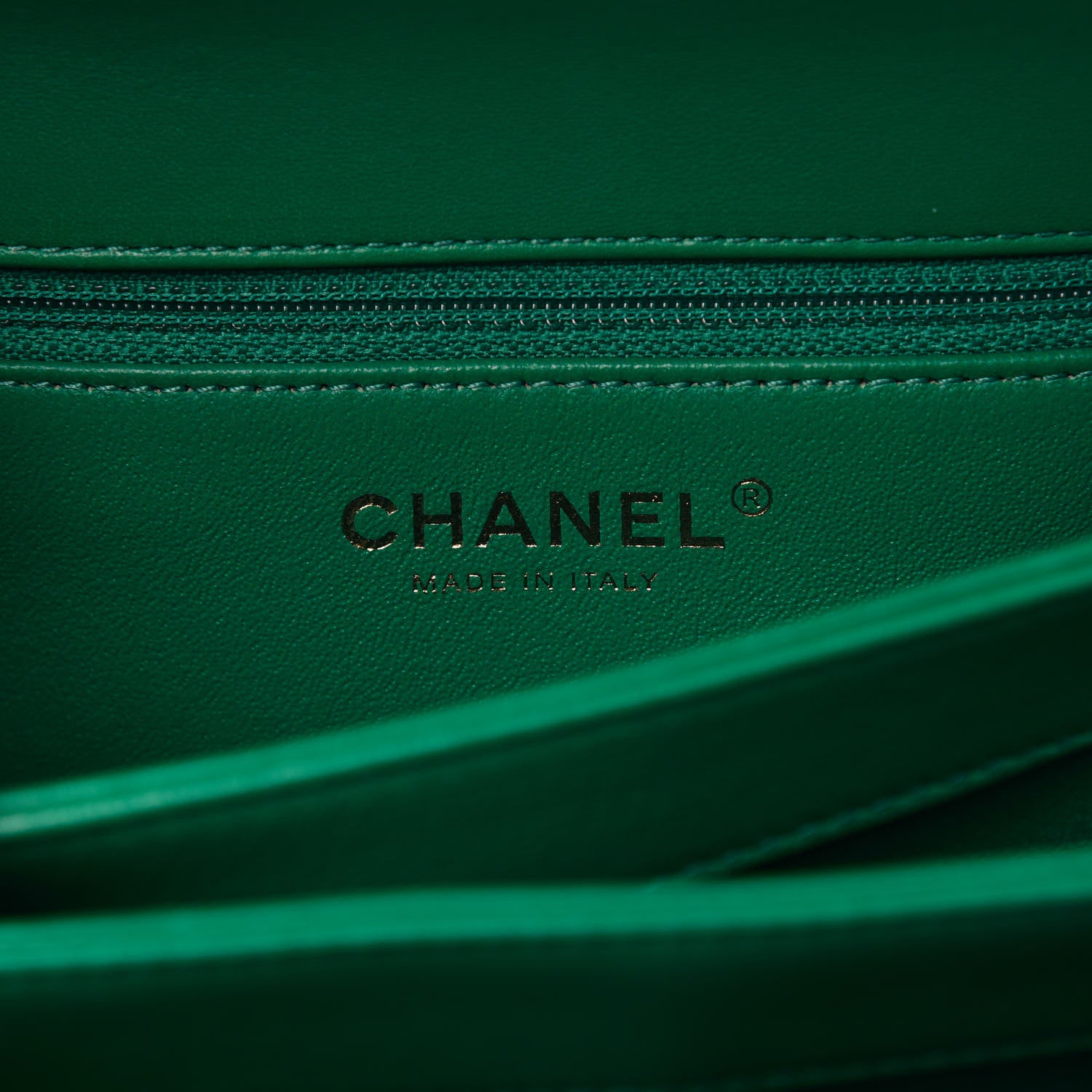 Chanel Lambskin Quilted Small Trendy CC Flap Dual Handle Bag Green 8 of 10