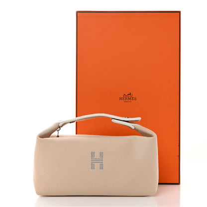 Hermes Canvas Small Bride-A-Brac Pouch Natural 7 of 7