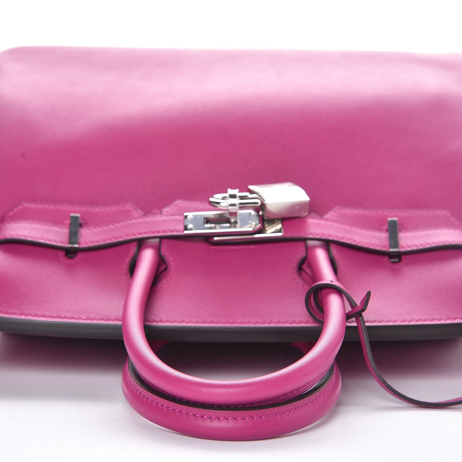 Hermes Swift Birkin 25 Rose Pourpre 24 of 35