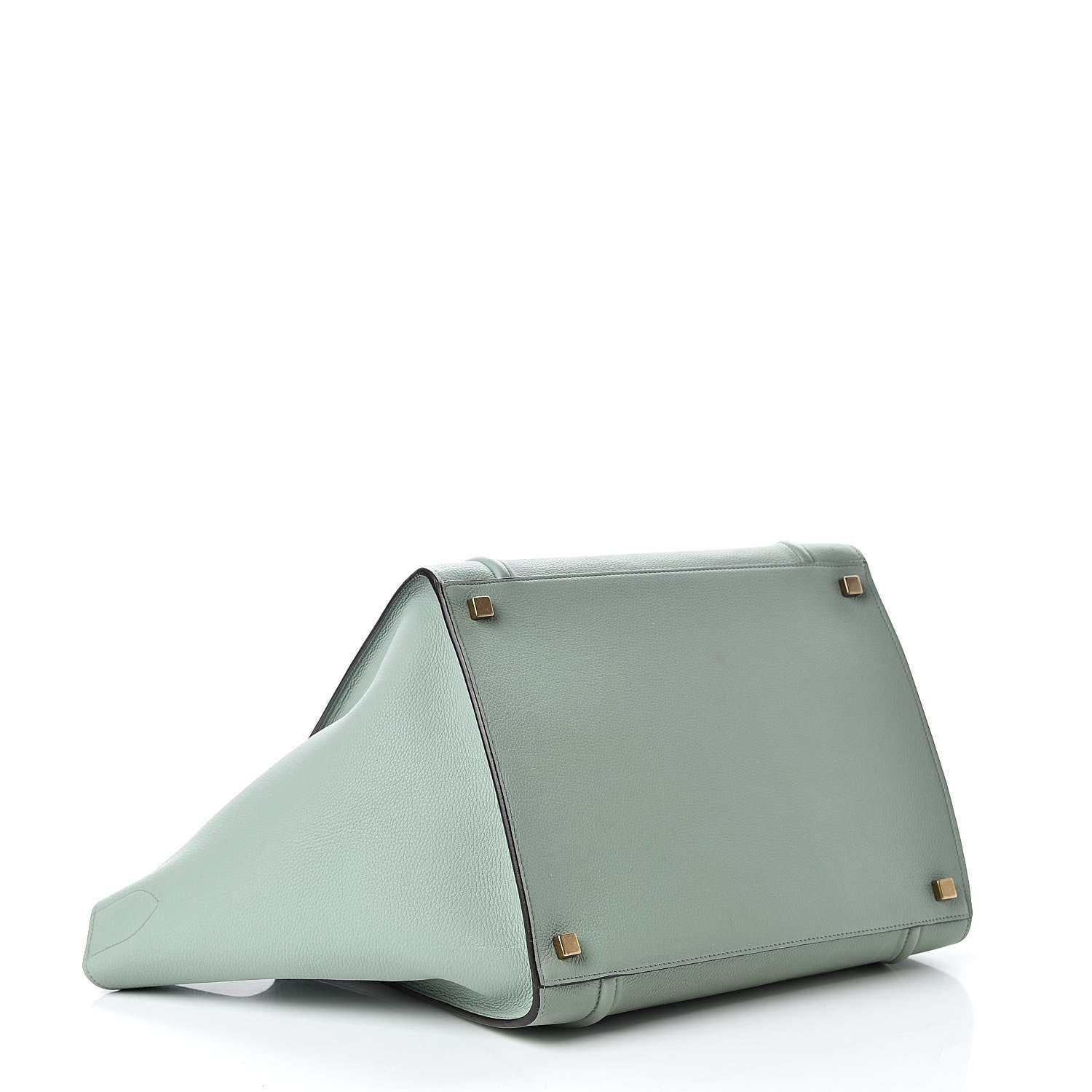 Celine Baby Grained Calfskin Medium Phantom Luggage Jade 4 of 15
